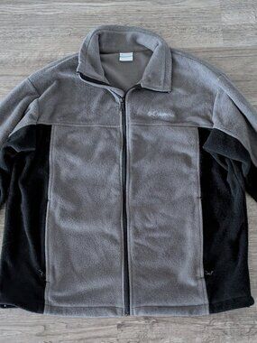 Columbia Full-Zip Fleece Jacket - Men's Extra Large - XL